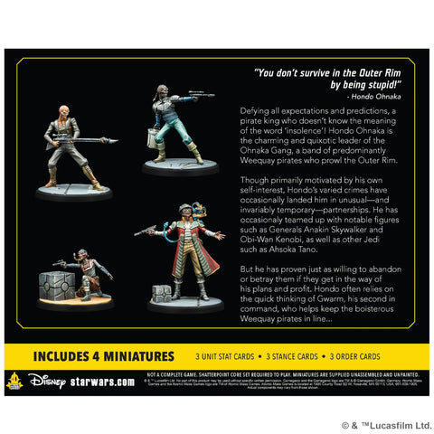 Star Wars Shatterpoint: That's Good Business - Hondo Ohnaka Squad Pack - Gathering Games
