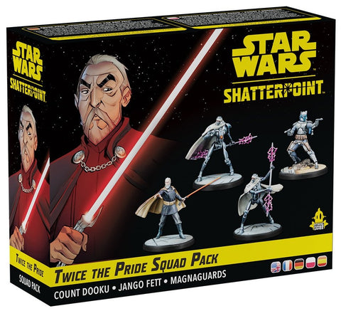 Star Wars: Shatterpoint - Twice the Pride: Count Dooku Squad Pack - Gathering Games