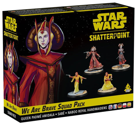 Star Wars Shatterpoint: We Are Brave (Padme Amidala) Squad Pack - Gathering Games