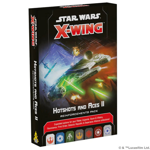 Star Wars X-Wing 2nd Edition: Hotshots And Aces Reinforcement Pack 2 - Gathering Games