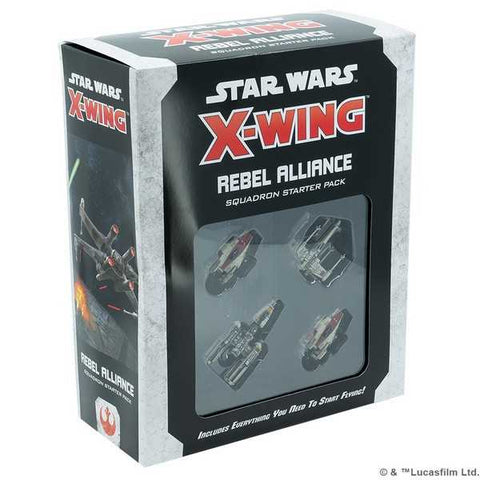 Star Wars X-Wing: Rebel Alliance Squadron Starter Pack - Gathering Games