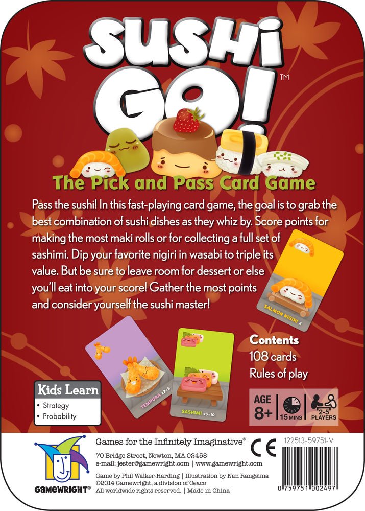 Sushi Go! - Gathering Games
