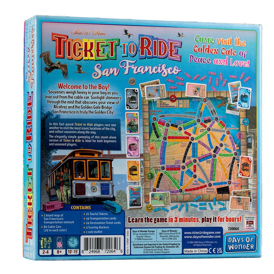 Ticket to Ride: San Francisco - Gathering Games