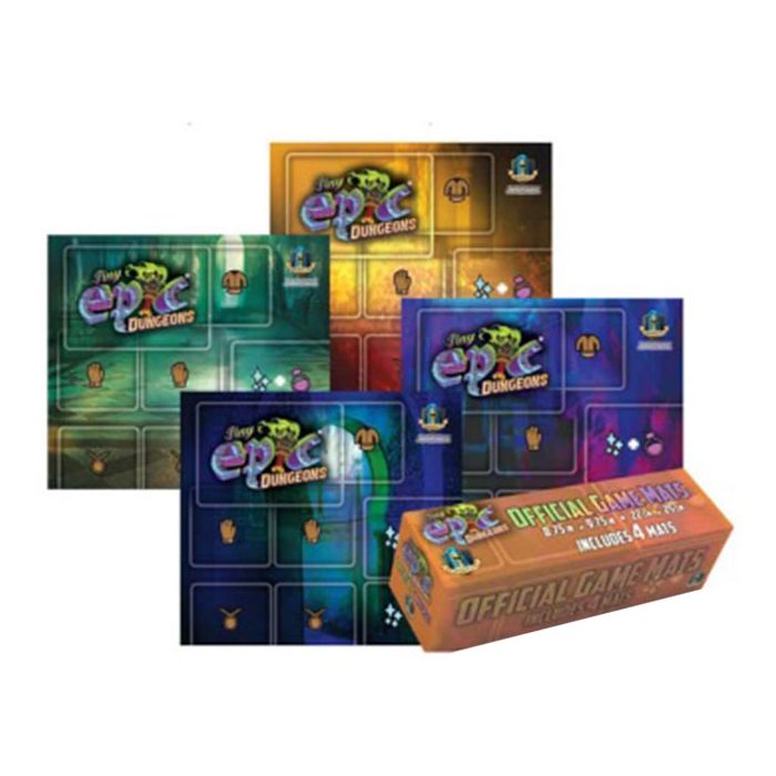 Tiny Epic Dungeons - 4 Pack Player Game Mats - Gathering Games