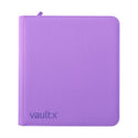 Vault X - 12-Pocket Exo-Tec Zip Binder - Just Purple - 1