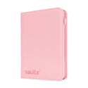 Vault X - 9-Pocket Exo-Tec Zip Binder - Just Pink - 2