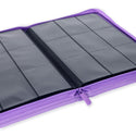 Vault X - 9-Pocket Exo-Tec Zip Binder - Just Purple - 4