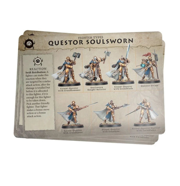 Questor Soulsworn - Stormcast Eternals / Warcry - WARHAMMER AOS Questor Soulsworn - Stormcast Eternals / Warcry - WARHAMMER AOS