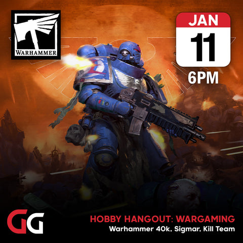 Wargaming Hobby Hangout | 11th Jan 2024 | Skipton - Gathering Games
