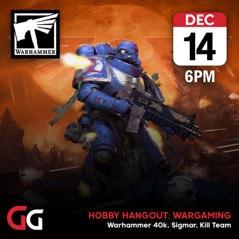Wargaming Hobby Hangout | 14th Dec 2023 | Skipton - Gathering Games