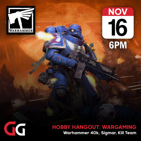 Wargaming Hobby Hangout | 16th Nov 2023 | Skipton - Gathering Games
