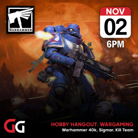Wargaming Hobby Hangout | 2nd Nov 2023 | Skipton - Gathering Games
