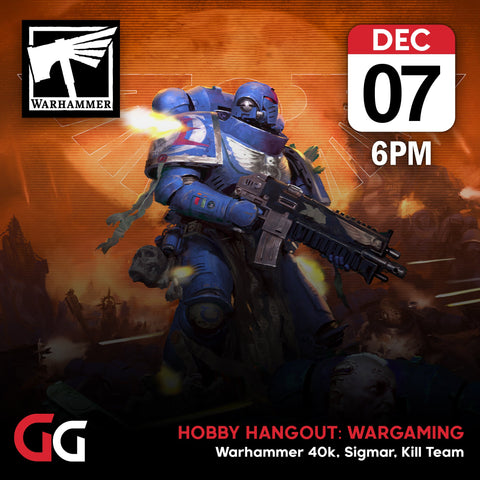 Wargaming Hobby Hangout | 7th Dec 2023 | Skipton - Gathering Games