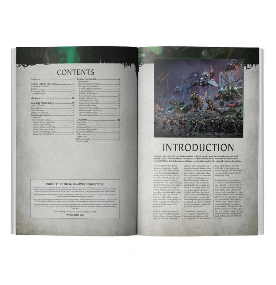 Warhammer 40K: Arks of Omen - The Lion - Gathering Games