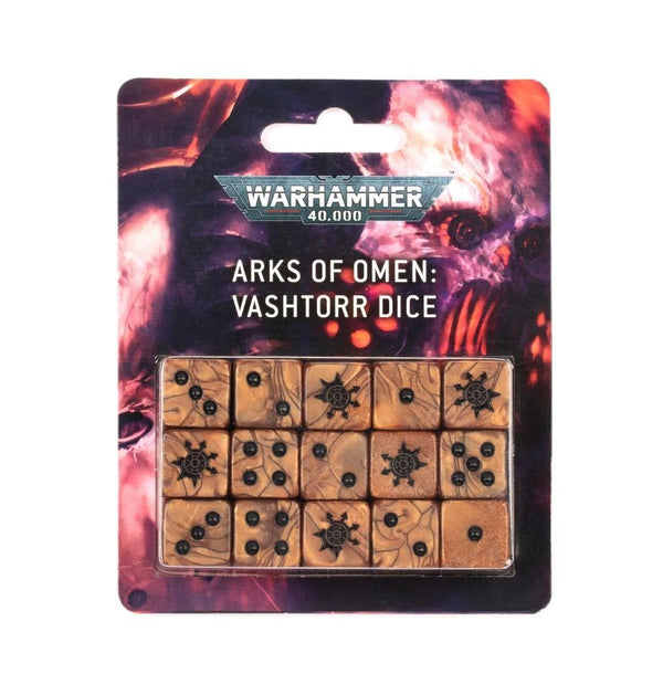 Warhammer 40K: Arks of Omen - Vashtorr Dice Set - 1