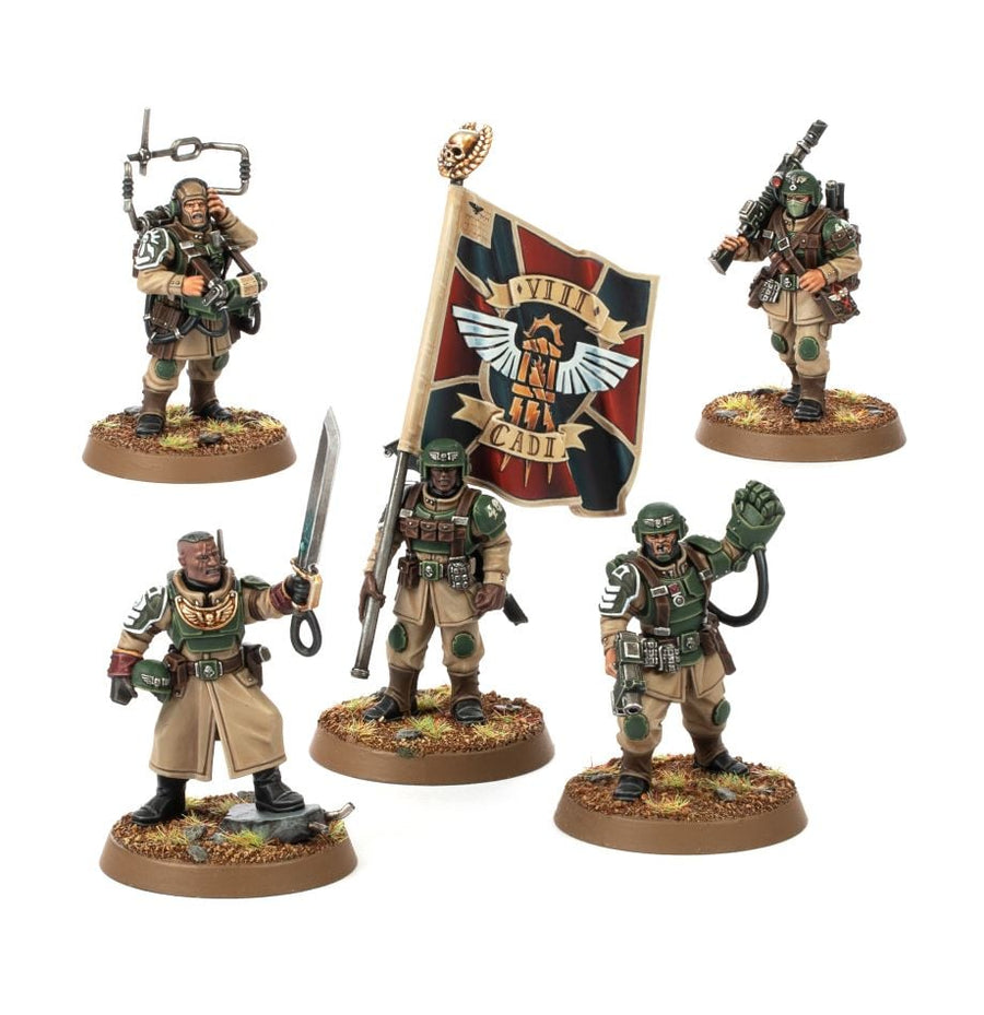 Warhammer 40K: Astra Militarum - Cadian Command Squad - Gathering Games
