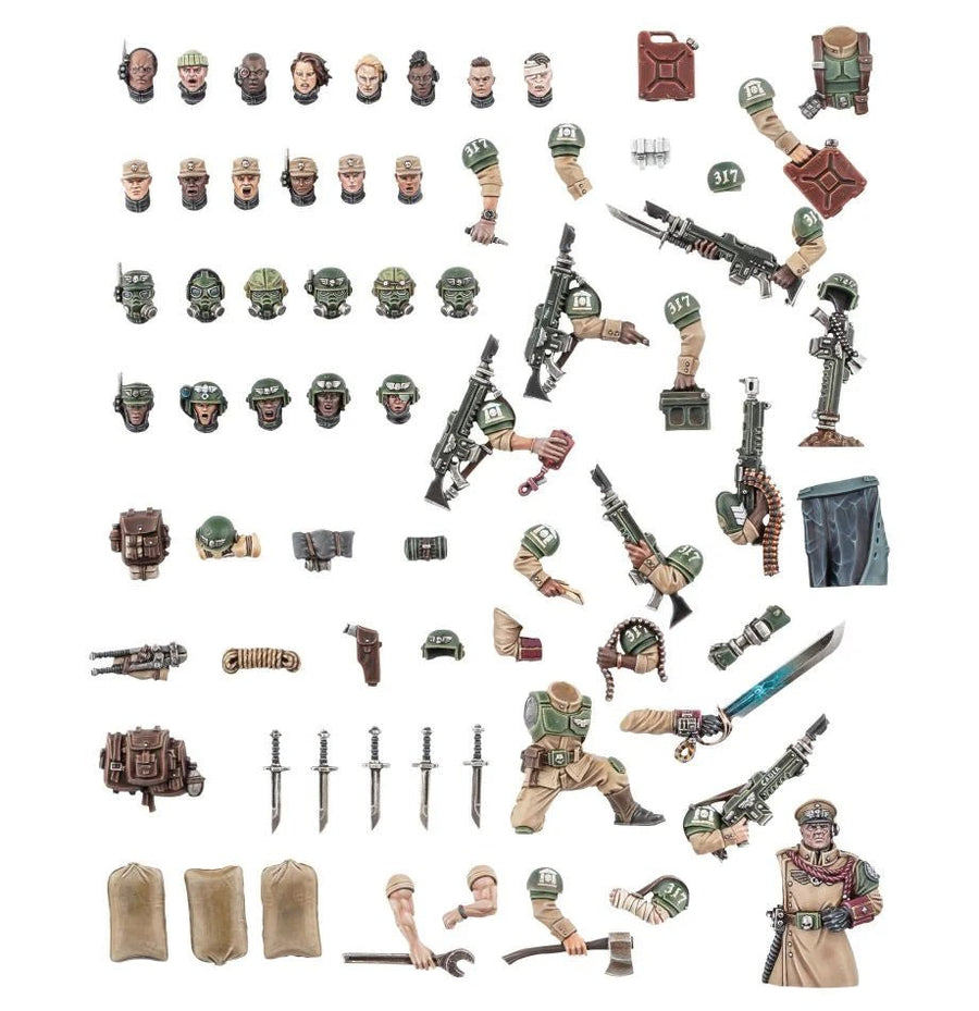 Warhammer 40K: Astra Militarum - Cadian Upgrades - Gathering Games