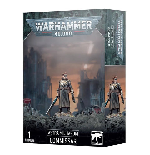Warhammer 40K: Astra Militarum - Commissar - Gathering Games