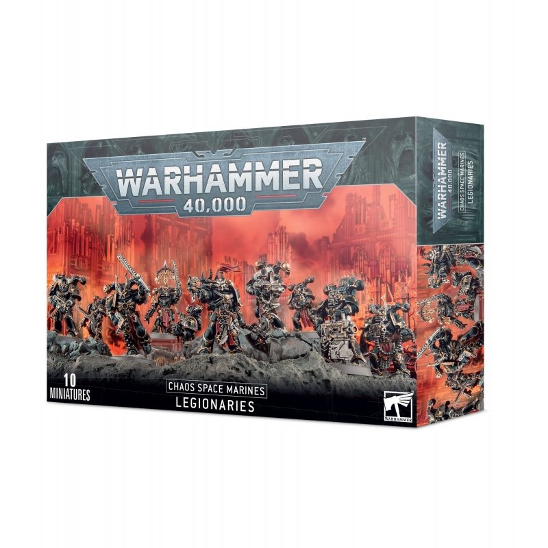 Warhammer 40K: Chaos Space Marines - Legionaries - Gathering Games