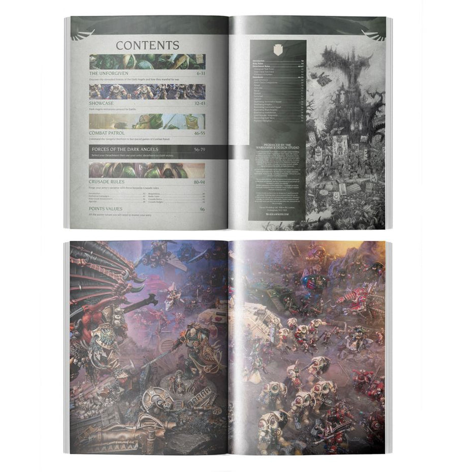 Warhammer 40K: Codex Supplement - Dark Angels - Gathering Games