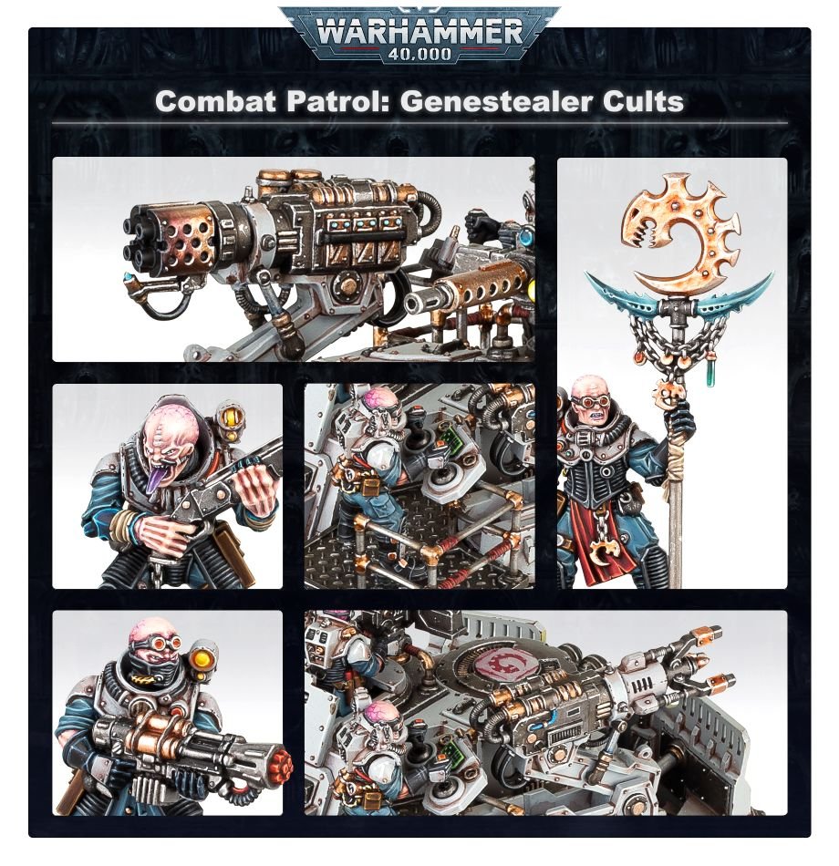 Warhammer 40K Genestealer Cults Combat Patrol Miniatures & Wargames