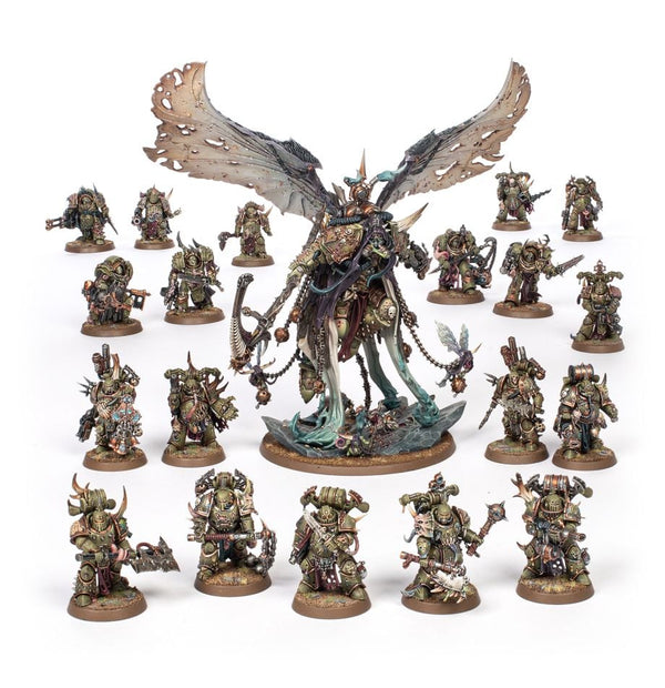 Warhammer 40K: Death Guard - Council Of The Death Lord Battleforce ...