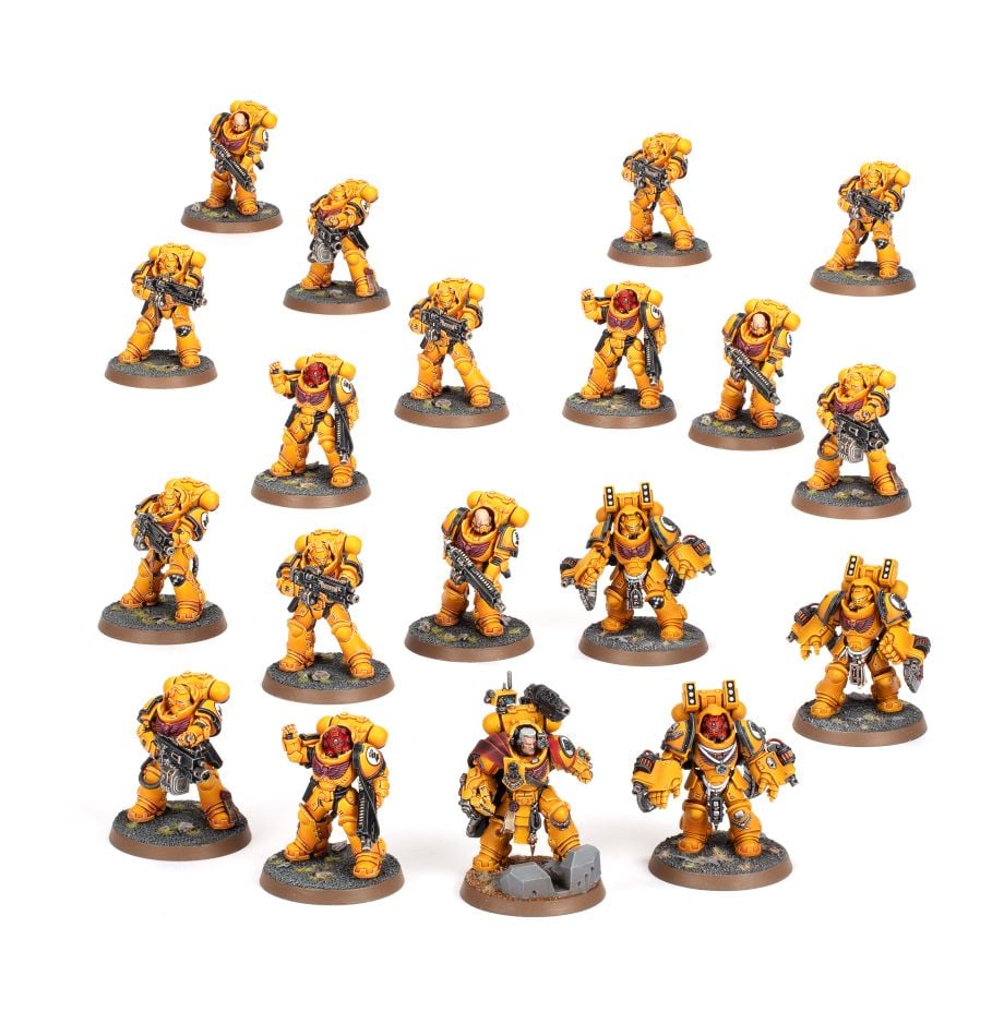 Warhammer 40K Imperial Fists Bastion Strike Force Battleforce