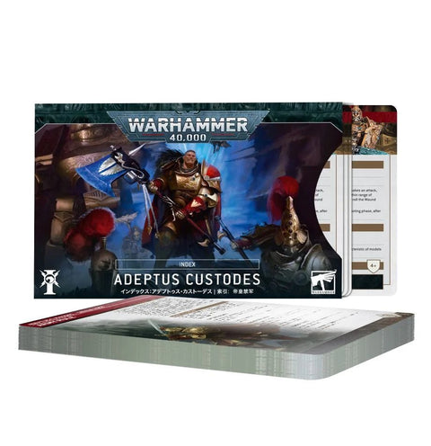 Warhammer 40K: Index - Adeptus Custodes - Gathering Games