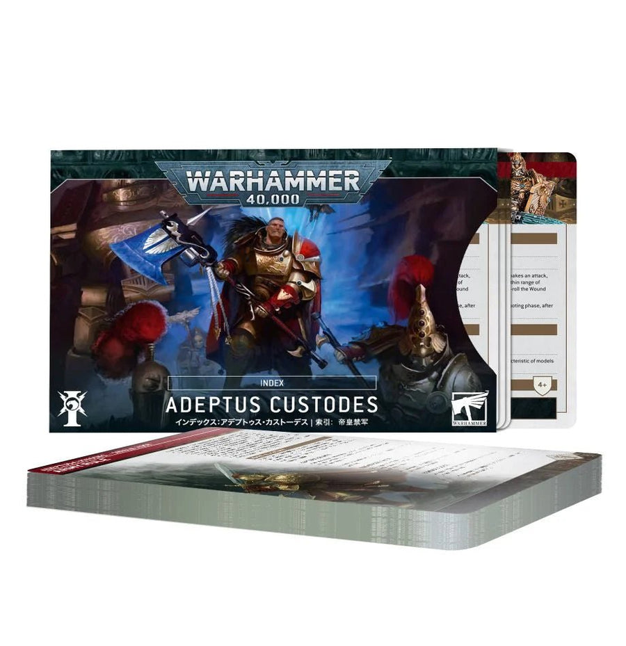 Warhammer 40K: Index - Adeptus Custodes - Gathering Games