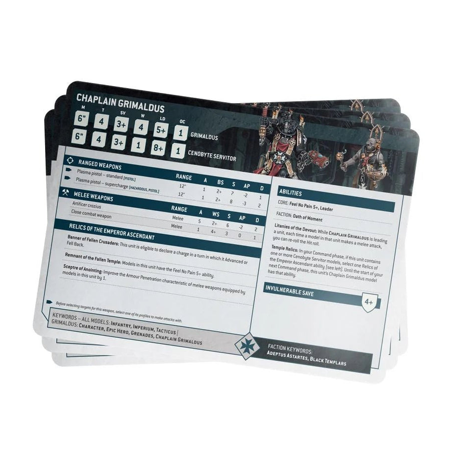 Warhammer 40K: Index - Black Templars - Gathering Games