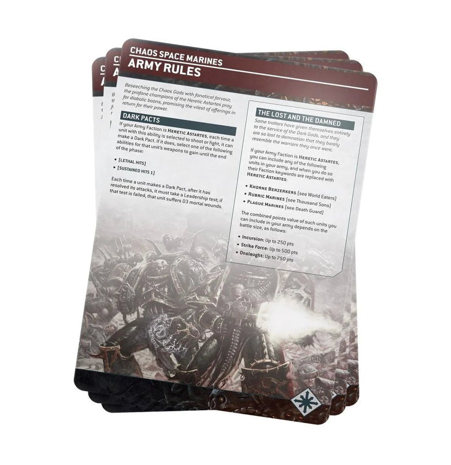 Warhammer 40K: Index - Chaos Space Marines - Gathering Games