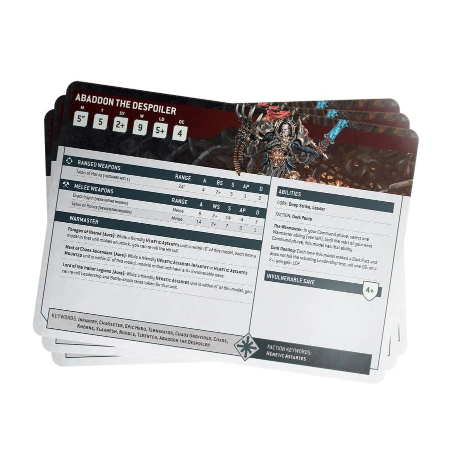 Warhammer 40K: Index - Chaos Space Marines - Gathering Games