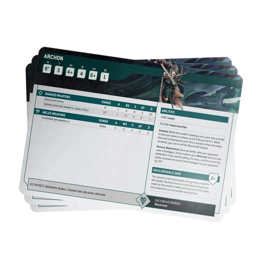Warhammer 40K: Index - Drukhari - Gathering Games
