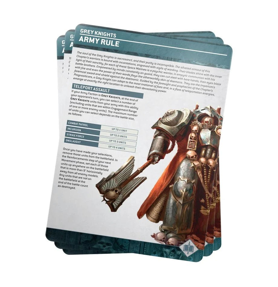 Warhammer 40K: Index - Grey Knights - Gathering Games