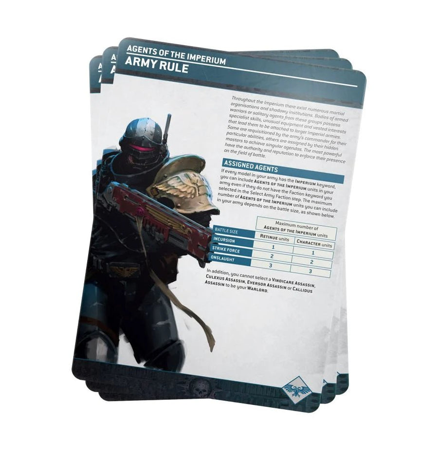 Warhammer 40K: Index - Imperial Agents - Gathering Games