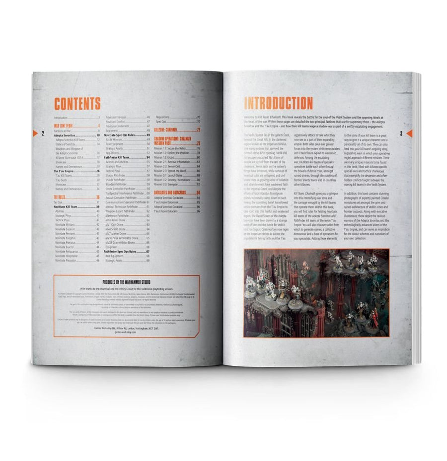 Warhammer 40K Kill Team: Chalnath (Book) - Gathering Games