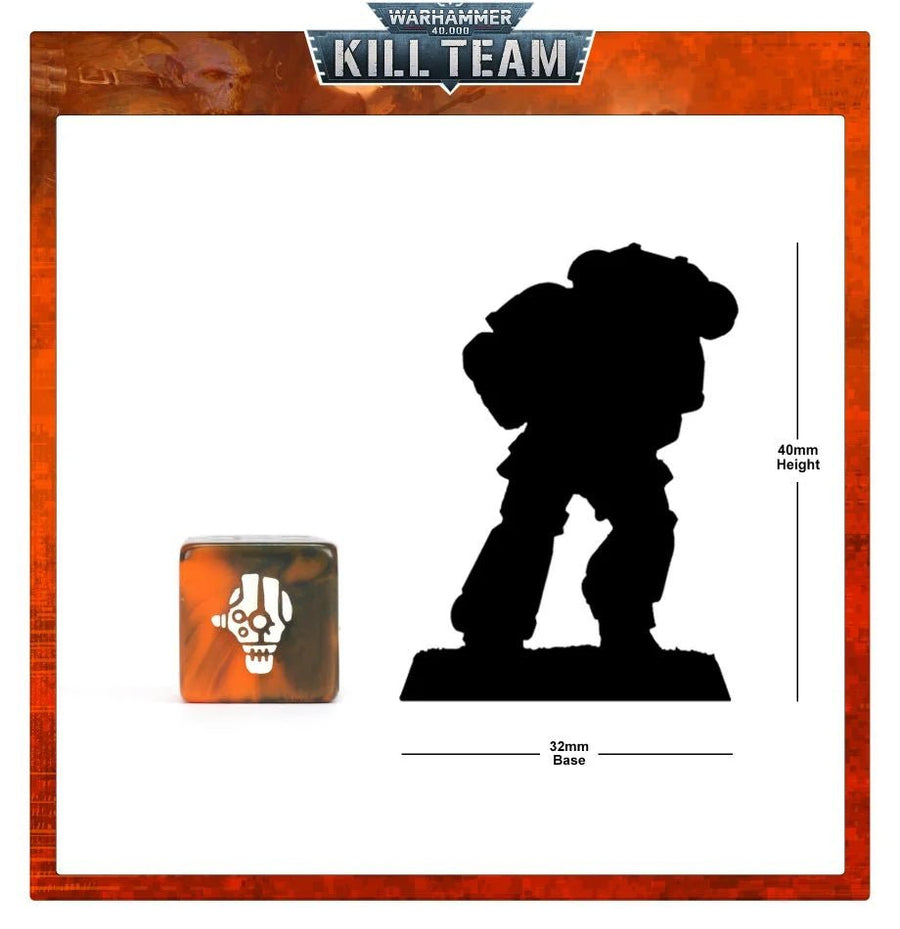 Warhammer 40K Kill Team: Hierotek Circle Dice Set - Gathering Games