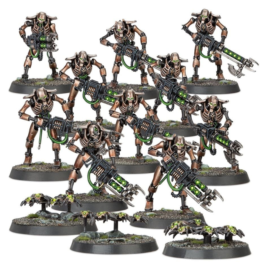 Warhammer 40K: Necrons - Warriors - Gathering Games