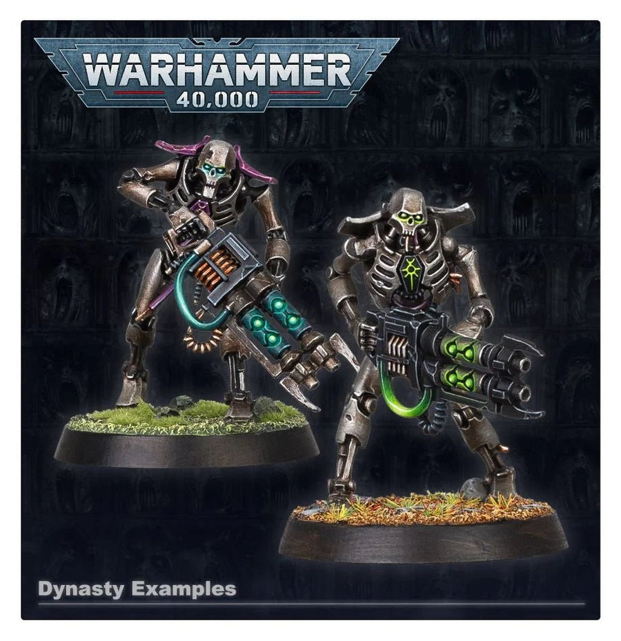 Warhammer 40K: Necrons - Warriors - Gathering Games