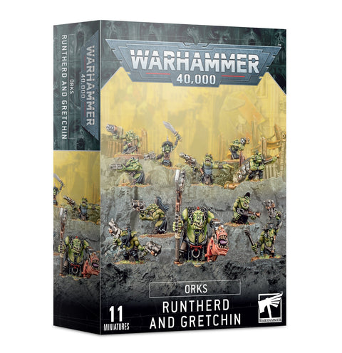 Warhammer 40K: Orks - Runtherd And Gretchin - Gathering Games