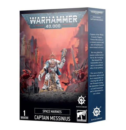 Warhammer 40K: Space Marines - Captain Messinius - Gathering Games