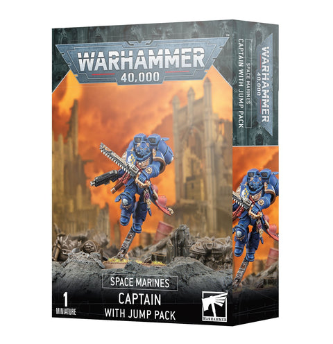 Warhammer 40K: Space Marines - Captain With Jump Pack - Gathering Games