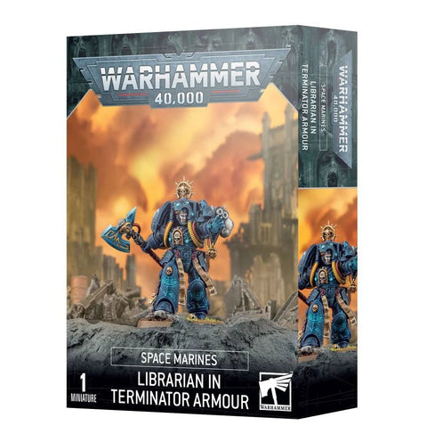 Warhammer 40K: Space Marines - Librarian in Terminator Armour - Gathering Games