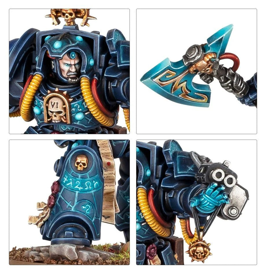 Warhammer 40K: Space Marines - Librarian in Terminator Armour - Gathering Games