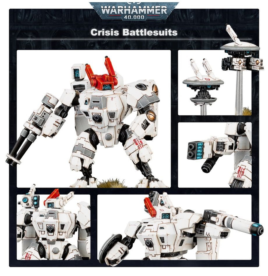 Warhammer 40K: T'au Empire - Crisis Battlesuits - Gathering Games
