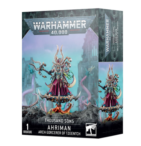 Warhammer 40K: Thousand Sons - Ahriman Arch-Sorcerer Of Tzeentch - Gathering Games