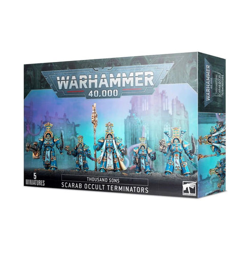 Warhammer 40K: Thousand Sons - Scarab Occult Terminators - Gathering Games