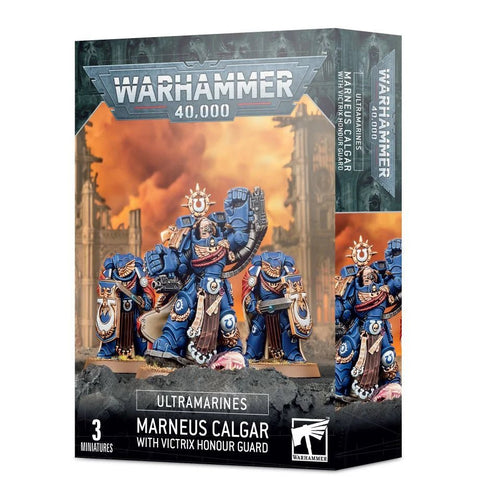 Warhammer 40K: Ultramarines - Marneus Calgar with Victrix Honour Guard - Gathering Games