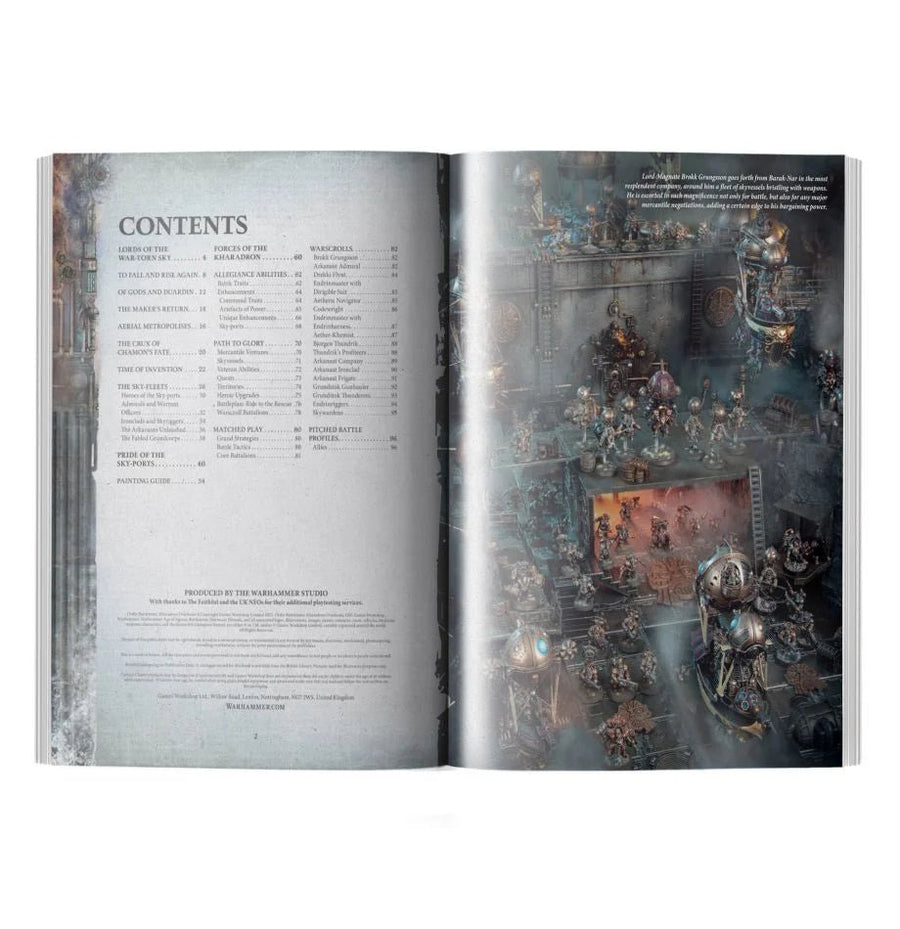 Warhammer Age Of Sigmar - Battletome: Kharadron Overlords - Gathering Games