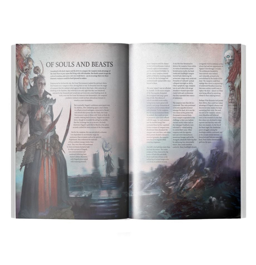 Warhammer Age Of Sigmar - Battletome: Soulblight Gravelords - Gathering Games
